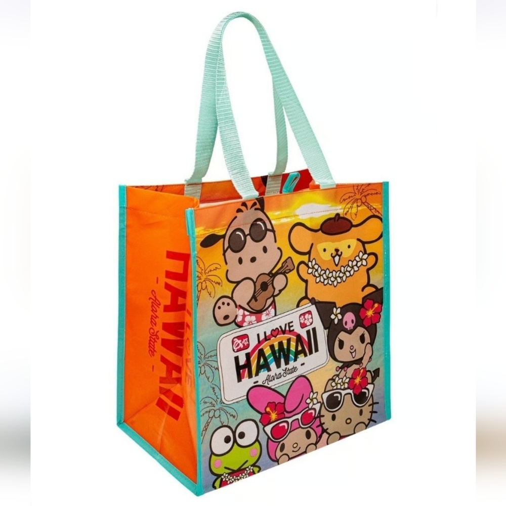 Sanrio I Love Hawaii Reusable Tote Bag